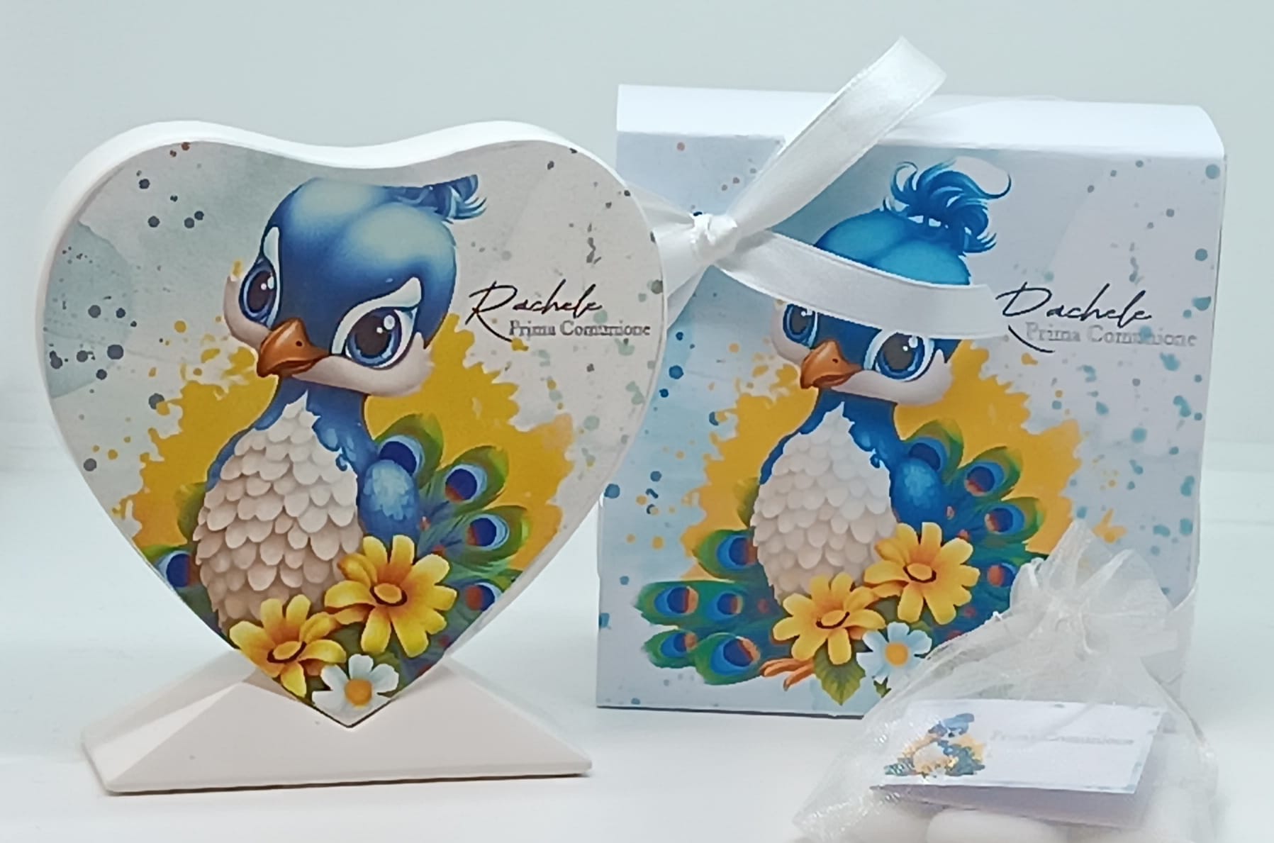 Bomboniere personalizzate Pavone