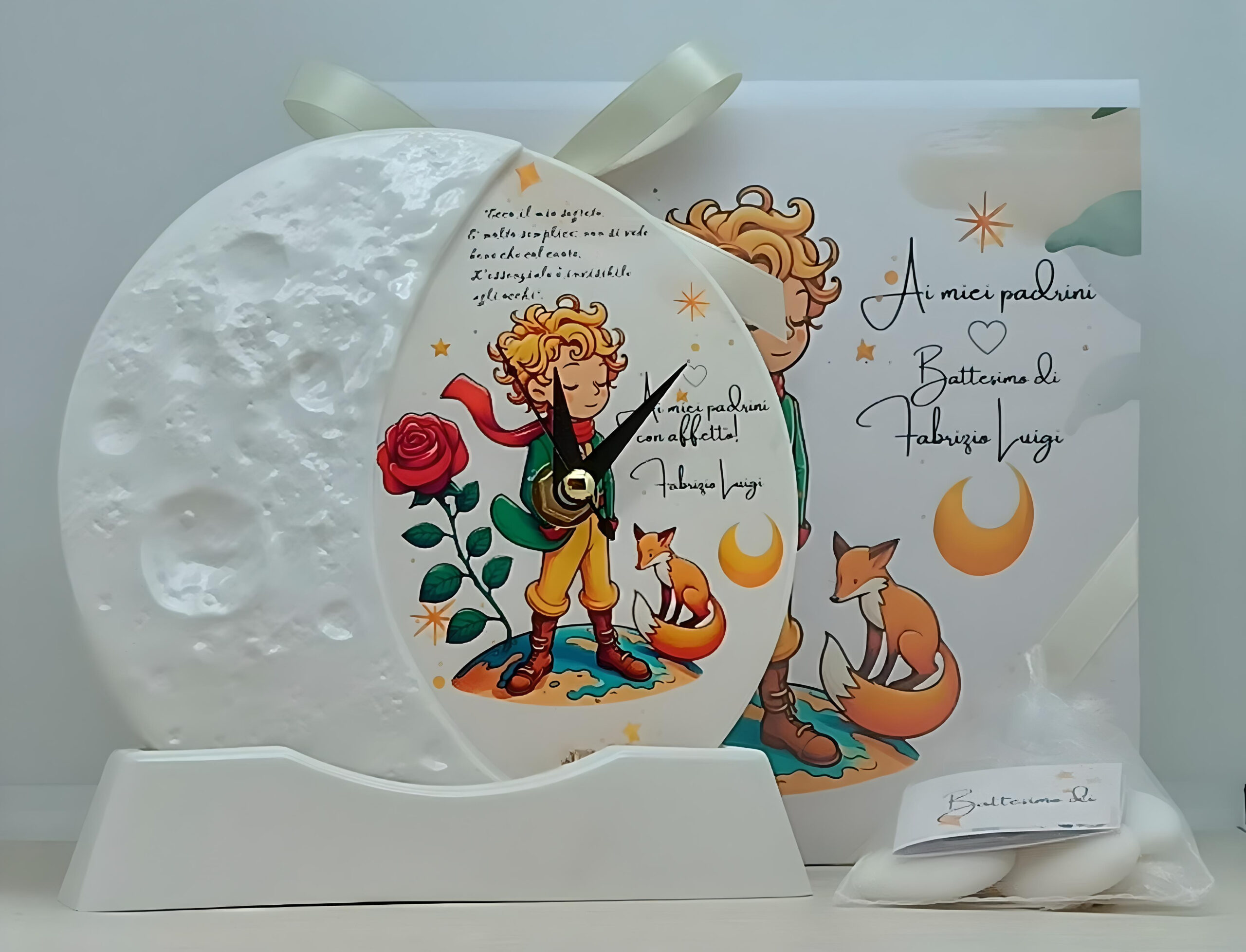 Bomboniera artigianale OROLOGIO