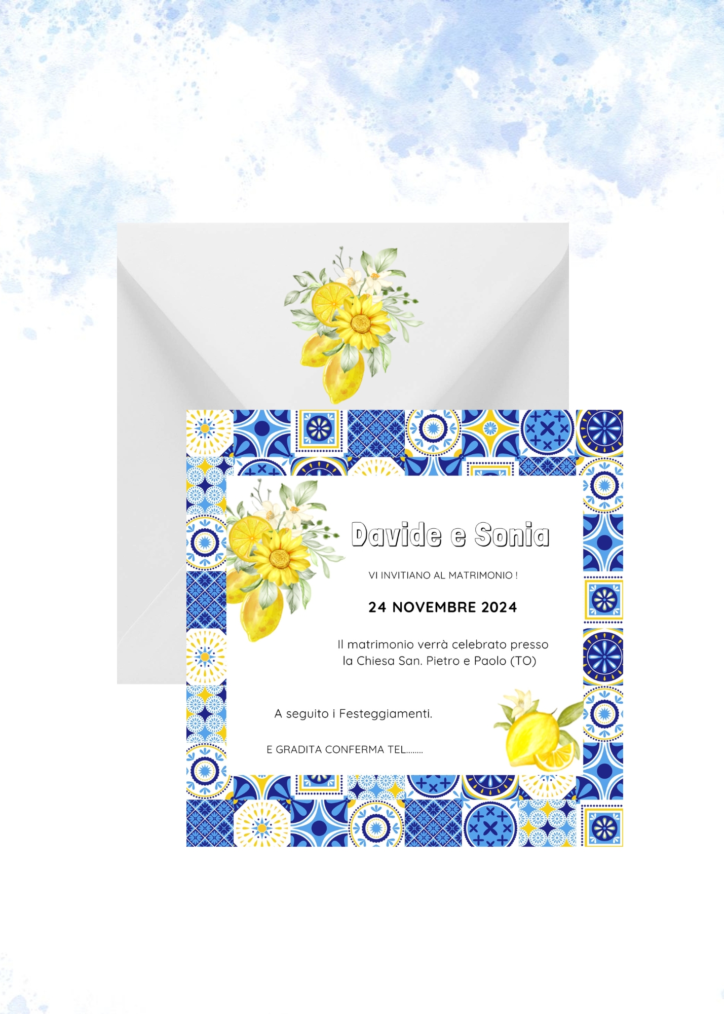 invito personalizzato