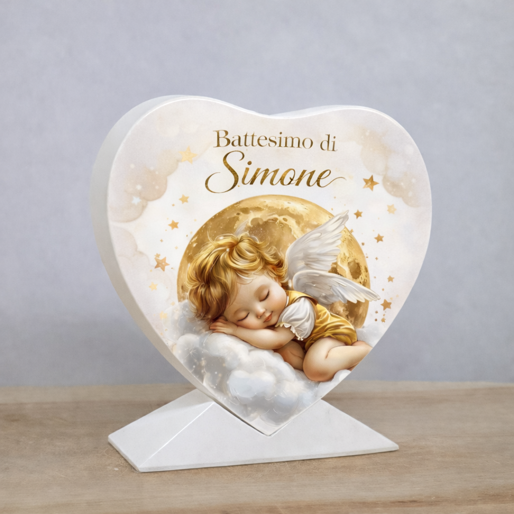 bomboniera cuore per battesimo