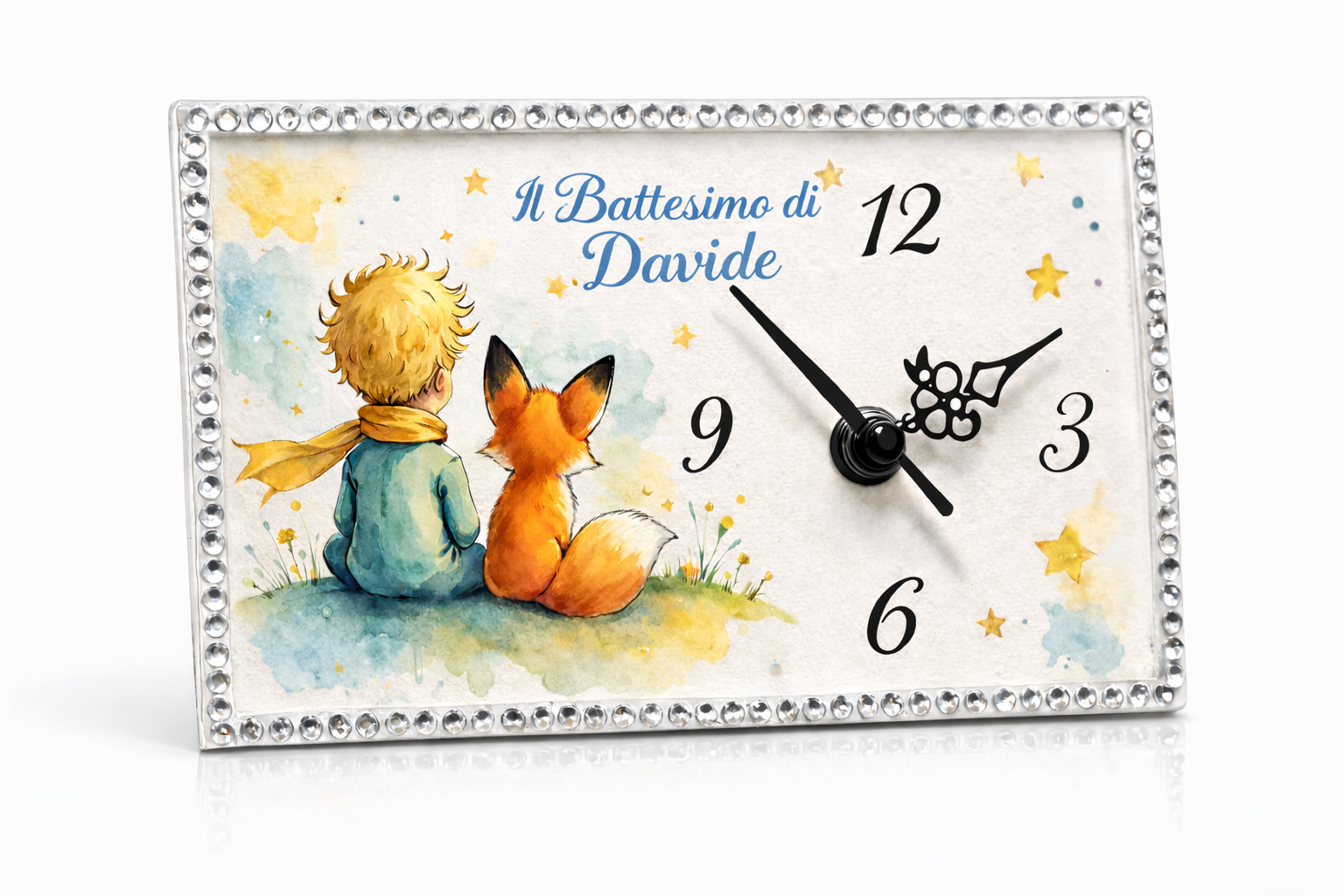 orologio-piccolo principe-ceramica-bimbo
